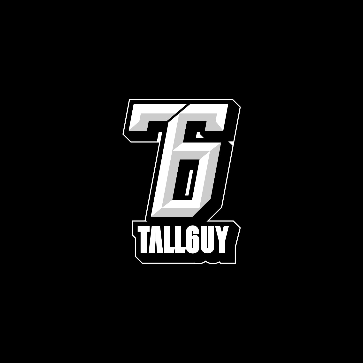 Tall Black / White Logo