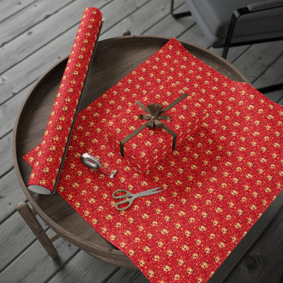 Holiday Skull Wrapping Papers