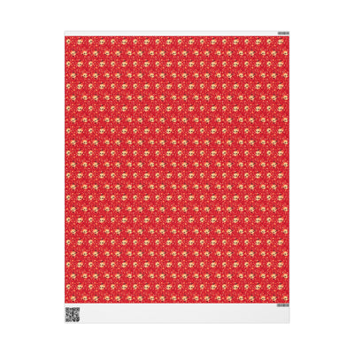 Holiday Skull Wrapping Papers