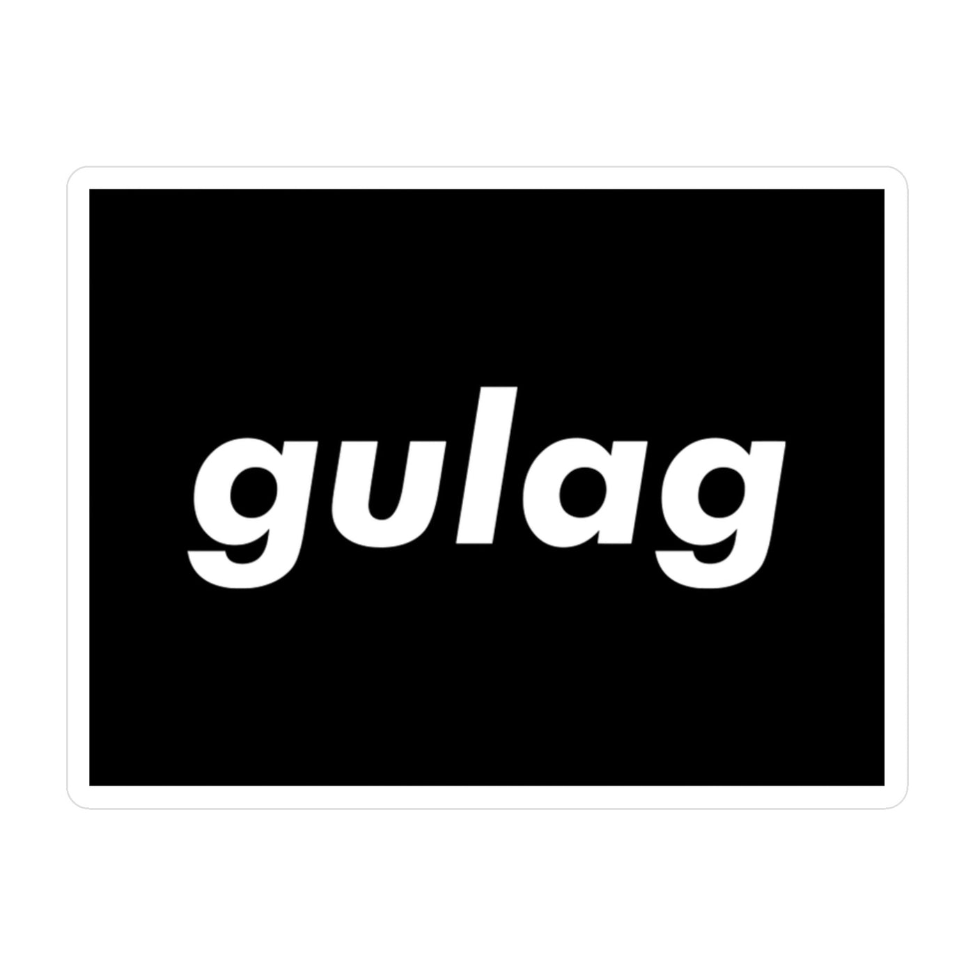 Gawddamm_it Gulag Sticker
