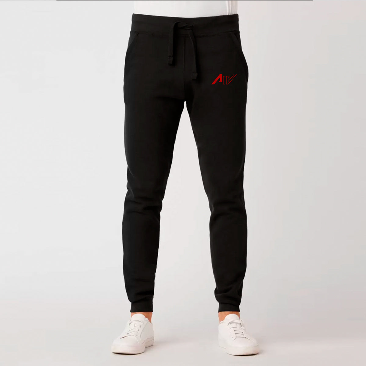 AshIV_ - Embroidered Logo Joggers