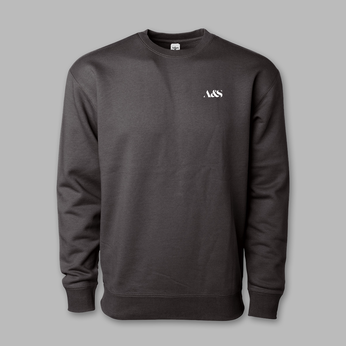 A&S Embroidered Heavyweight Crewneck Sweatshirt