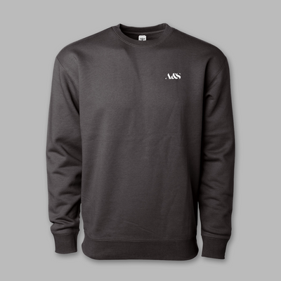 A&S Embroidered Heavyweight Crewneck Sweatshirt