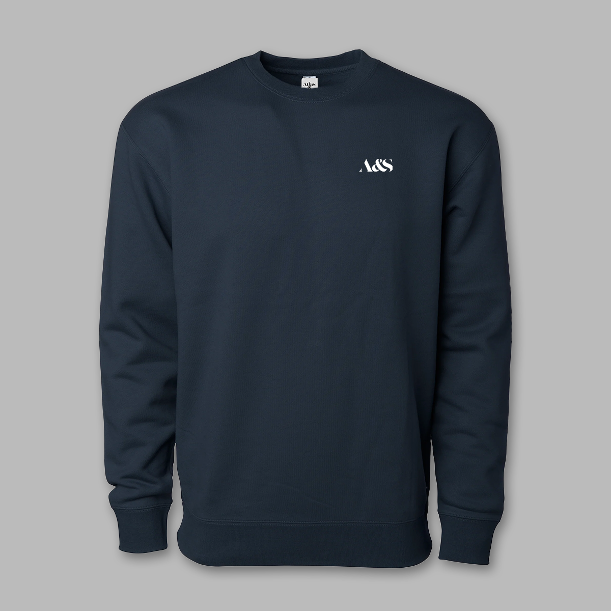 A&S Embroidered Heavyweight Crewneck Sweatshirt