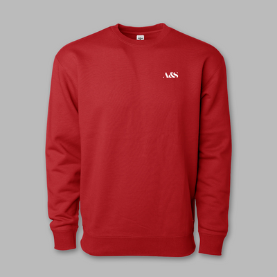 A&S Embroidered Heavyweight Crewneck Sweatshirt