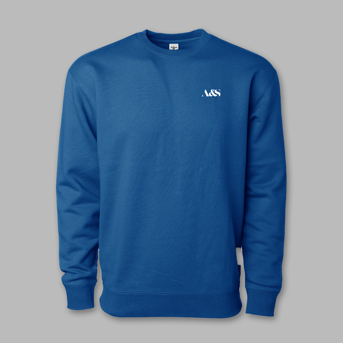 A&S Embroidered Heavyweight Crewneck Sweatshirt