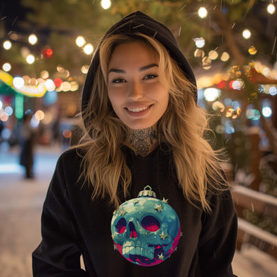 Atlas & Scout - Skull & Stars Heavyweight Pullover Hoodie