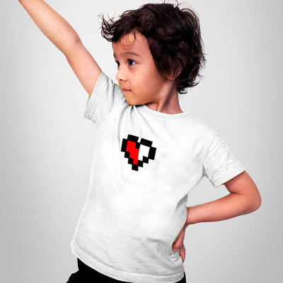 A&S - Embroidered Heart Youth Jersey Tee