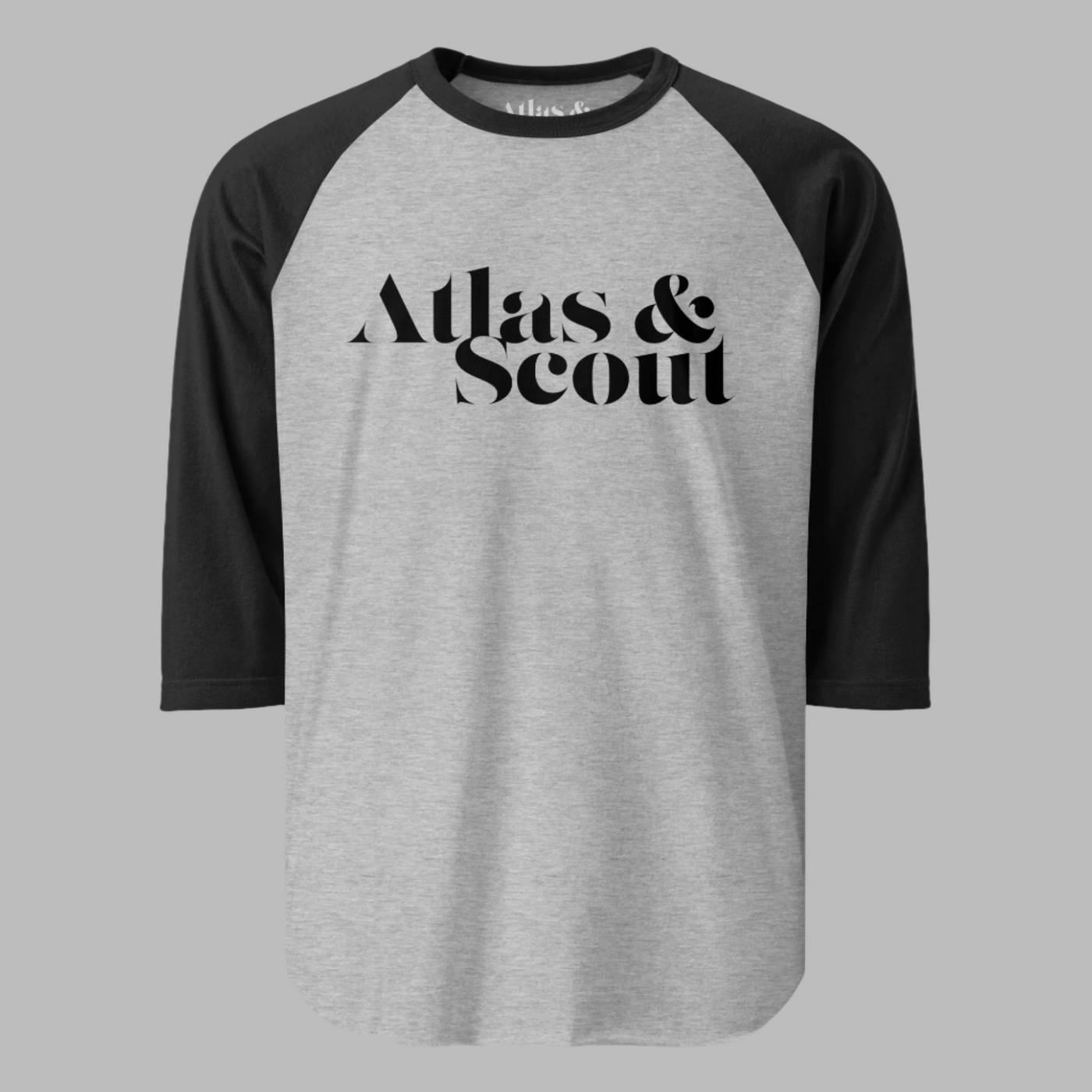 Atlas & Scout 3/4 sleeve raglan shirt