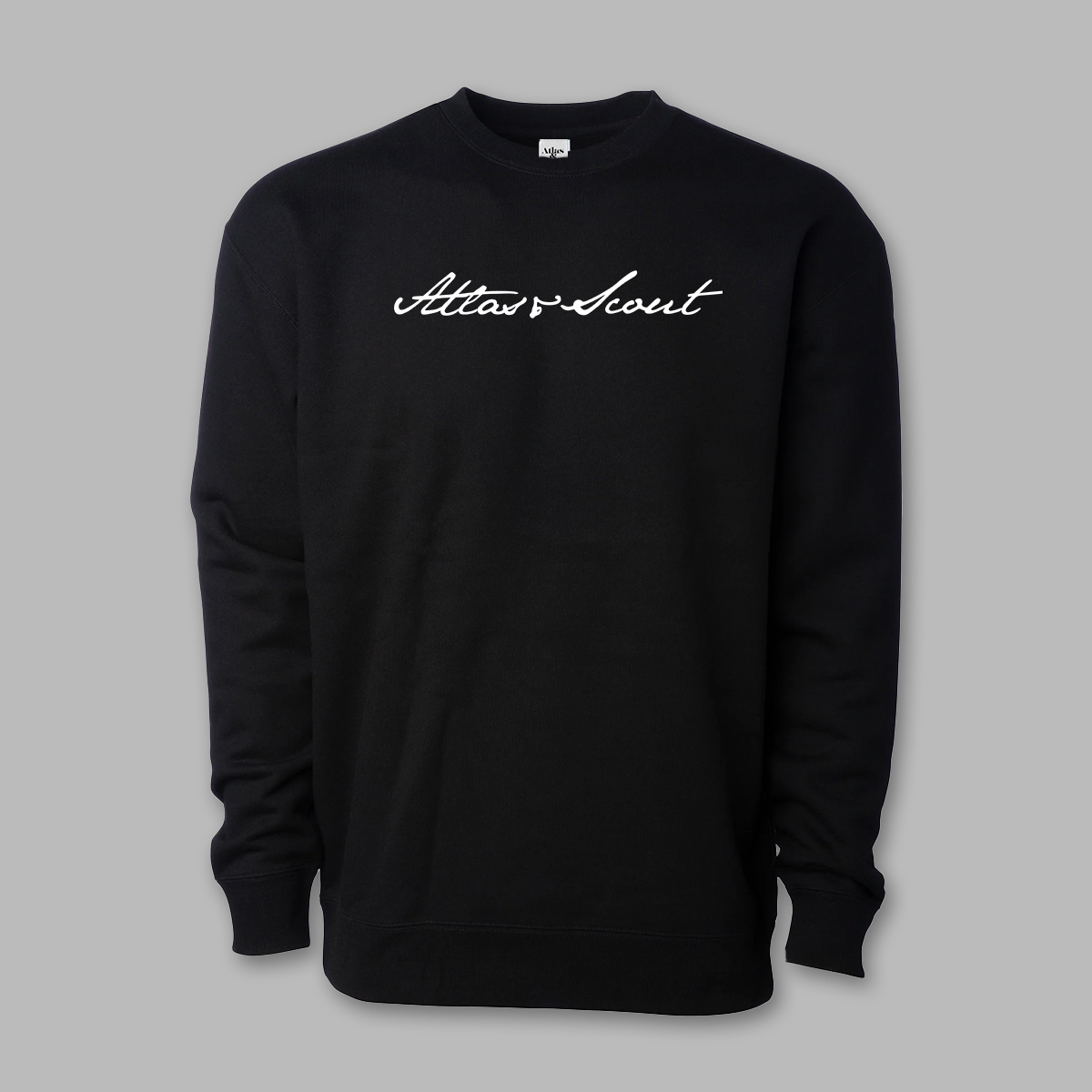 A&S Embroidered Script Crewneck