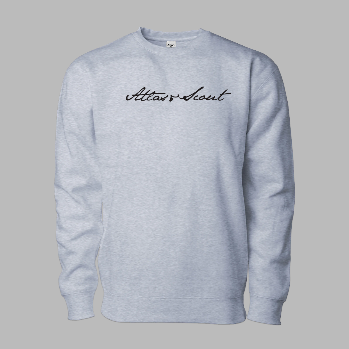 A&S Embroidered Script Crewneck