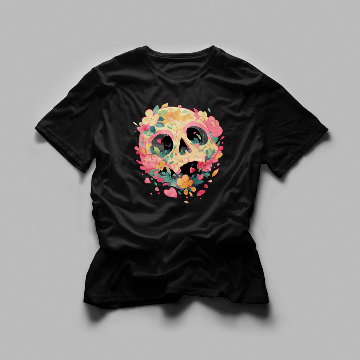 Atlas & Scout - Flower Skull Tee