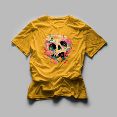 Atlas & Scout - Flower Skull Tee