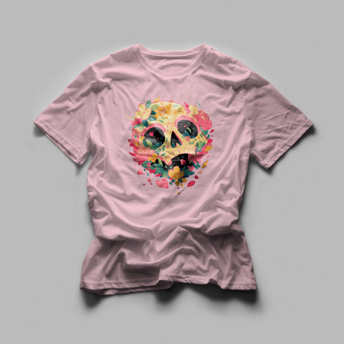 Atlas & Scout - Flower Skull Tee