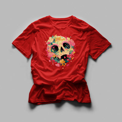 Atlas & Scout - Flower Skull Tee