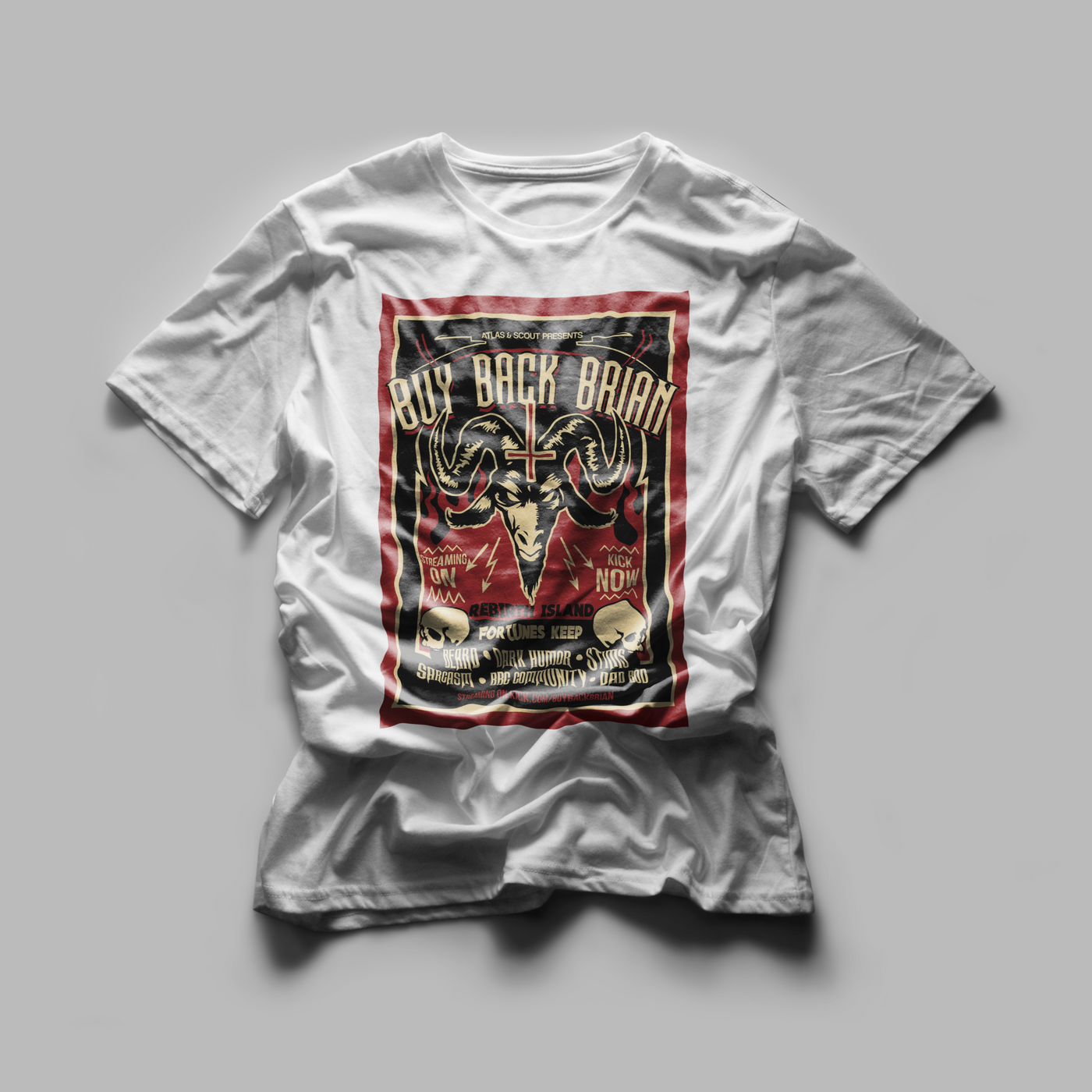 BuyBackBrian - Goat Show Poster - Tee