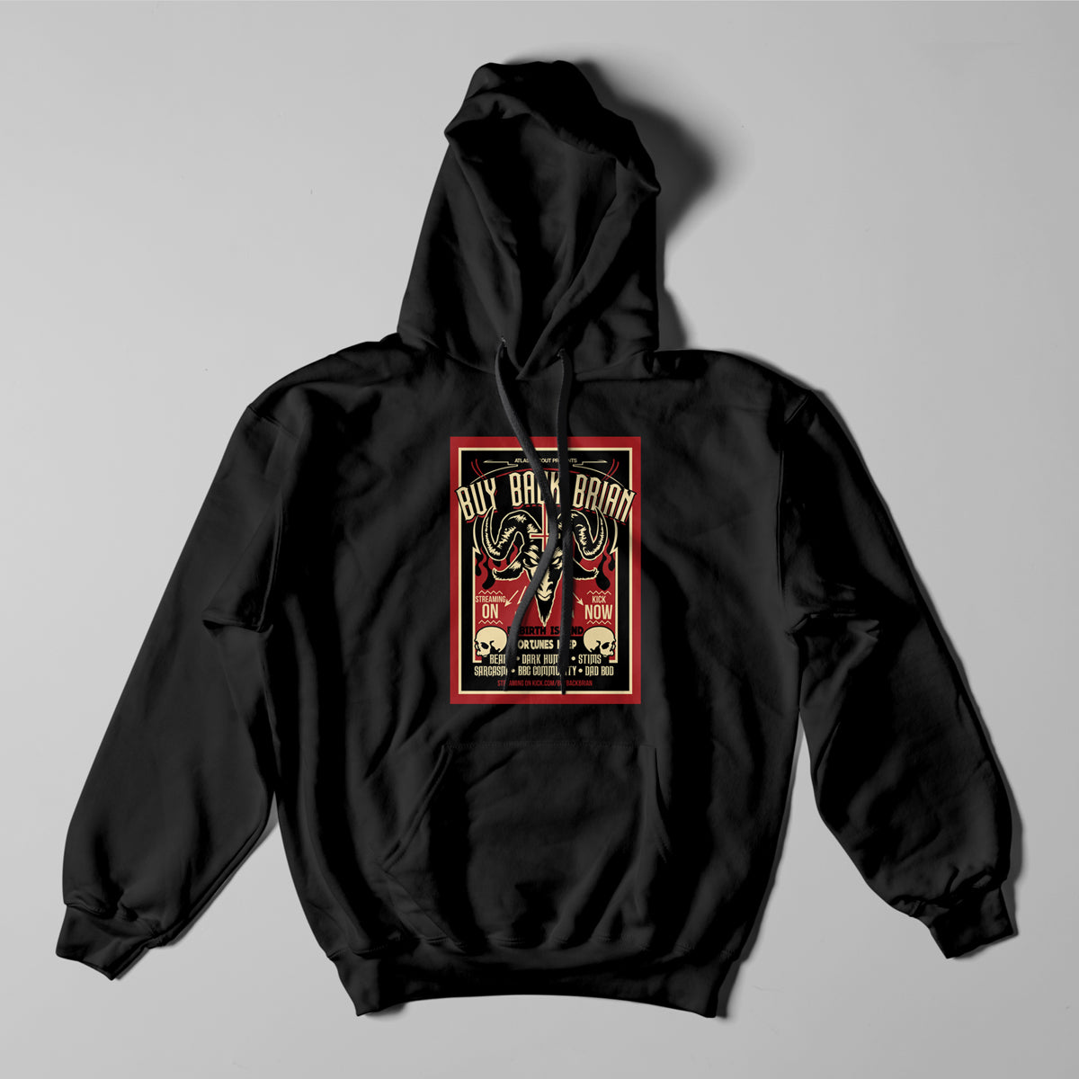 BBB - Goat show poster heavyweight pullover hoodie