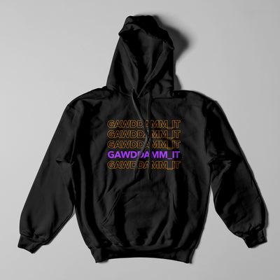 Gawddamm_it - Rows heavyweight pullover hoodie