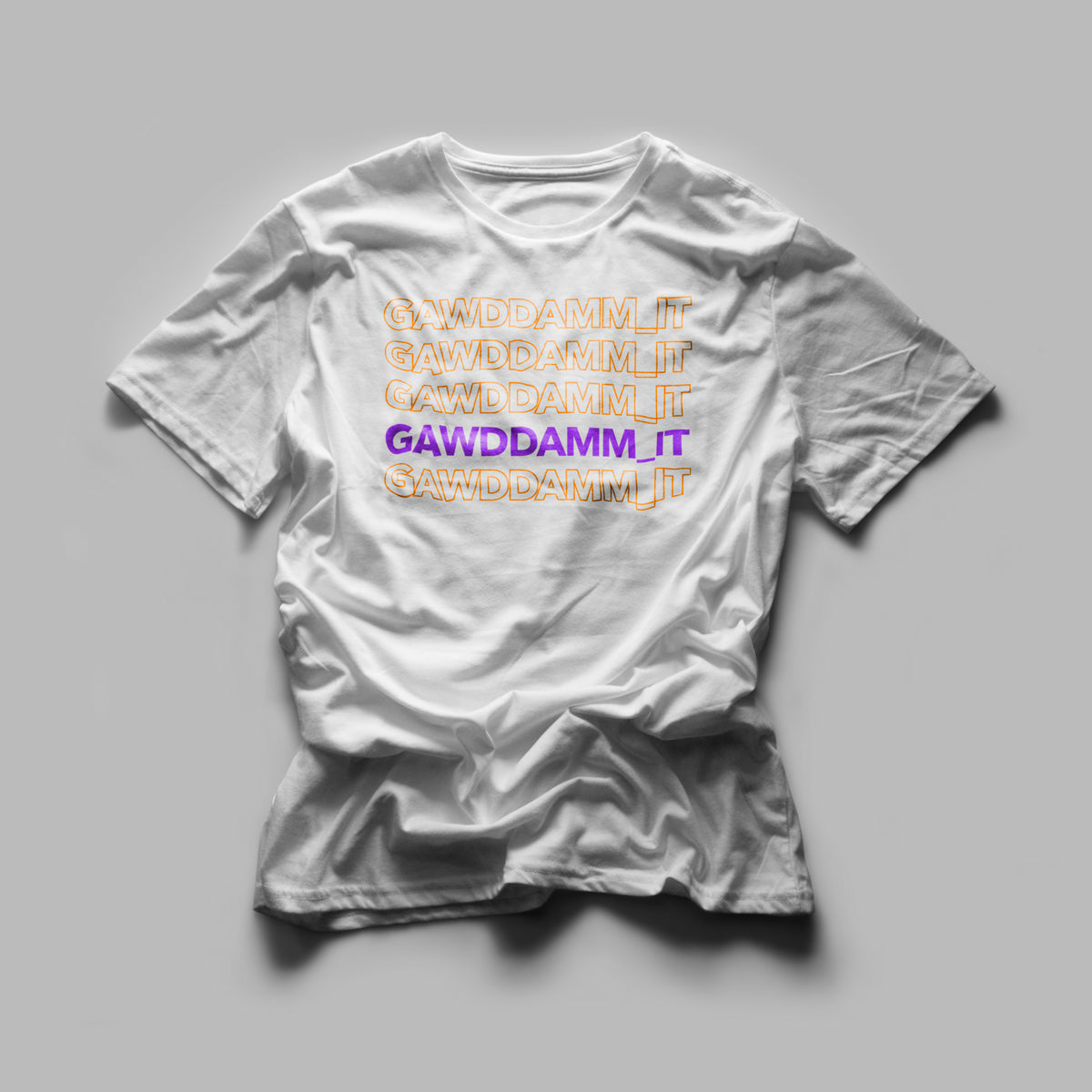 Gawddamm_it - Row Tshirt