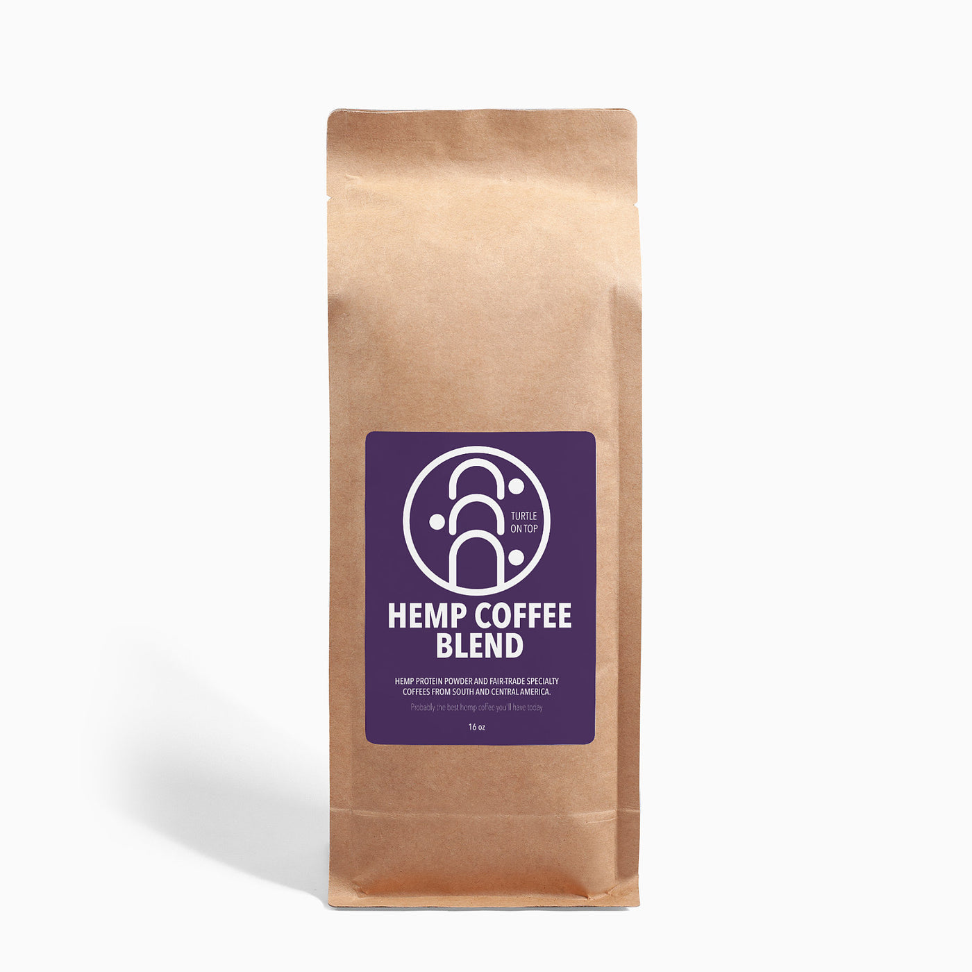 Organic Hemp Coffee Blend - Medium Roast 16oz (Ground)