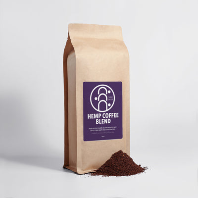 Organic Hemp Coffee Blend - Medium Roast 16oz (Ground)
