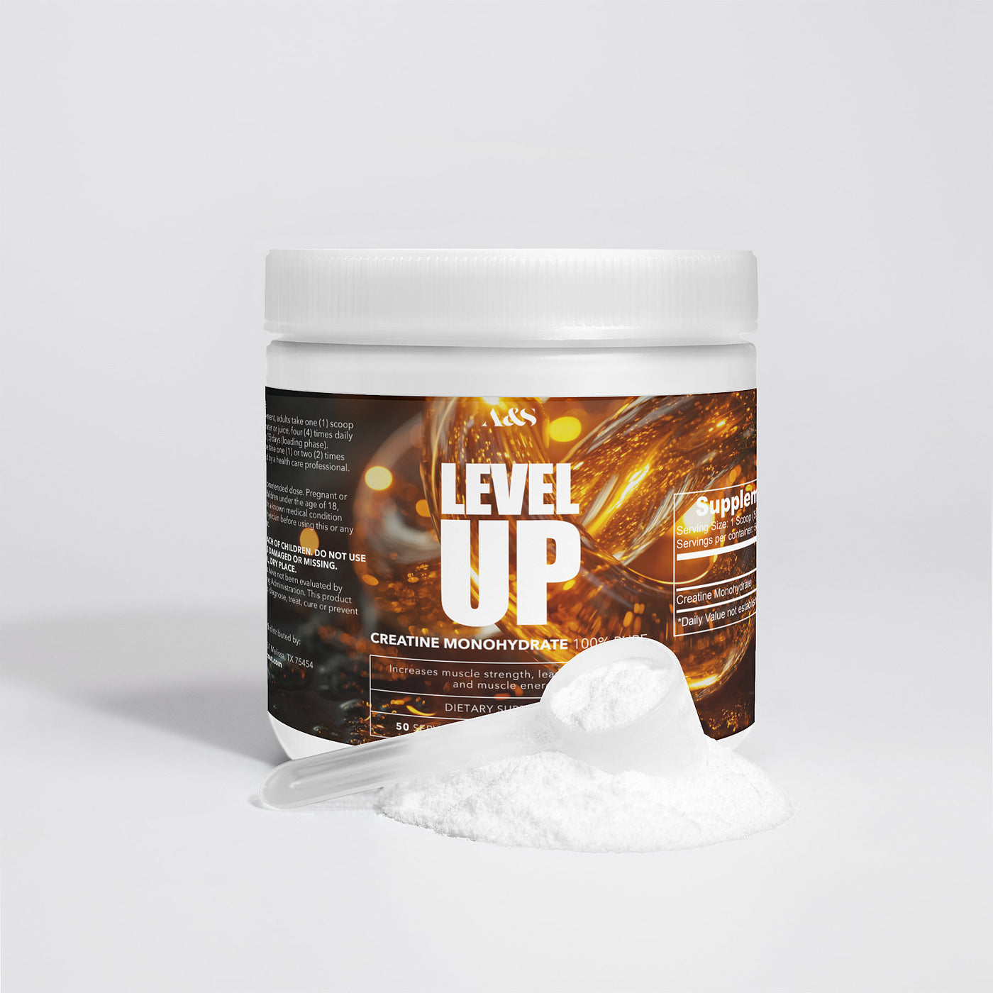 A&S Level Up - Creatine Monohydrate